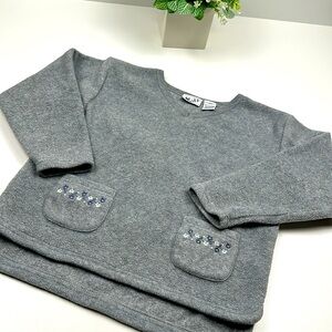 Nordstrom Kids Grey Pullover